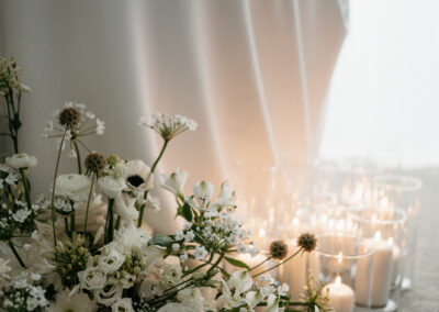Bouquet pour mariage avec Agapanthe fleuriste à Pornic